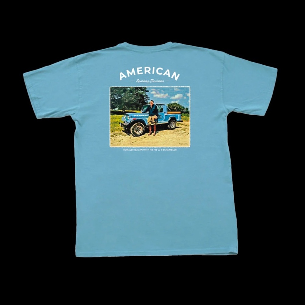 Reagan Scrambler Pocket Tee